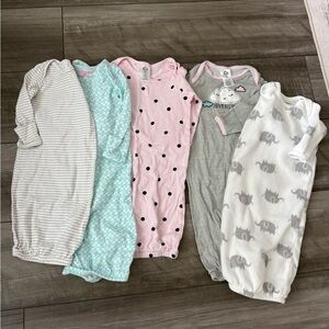 Gerber Sleep Sacks - Pink, Gray, Blue, White